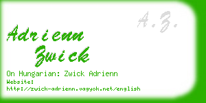 adrienn zwick business card